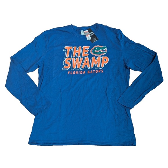 Captivating Other - Florida Gators "The Swamp" Blue Long Sleeve Shirt Men's Size XL by Captivating
